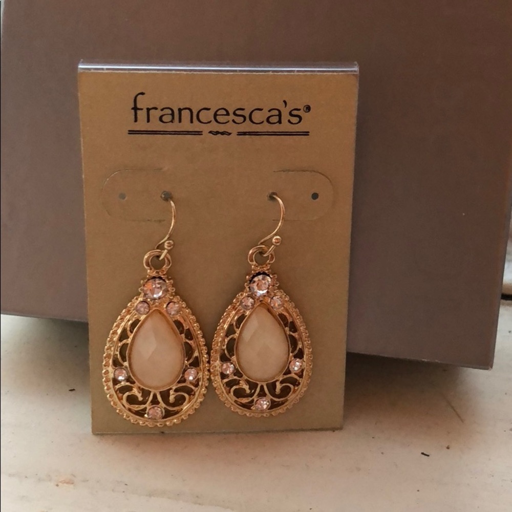 Francesca’s sparkly earrings